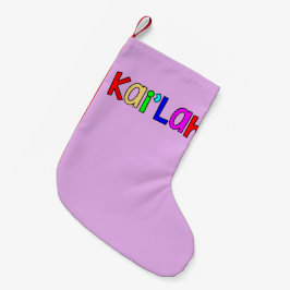 Meia De Natal Pequena Kai'Lah
