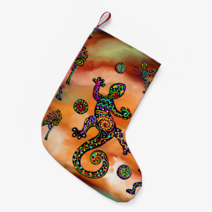 Meia De Natal Pequena Kokopelli Art