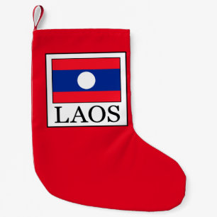 Meia De Natal Pequena Laos