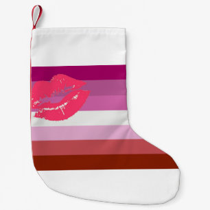 Meia De Natal Pequena Lipstick_Lesbian