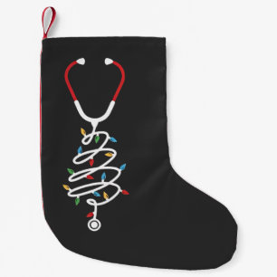 Meia De Natal Pequena Luzes de árvore de Natal de suprimentos médicos de