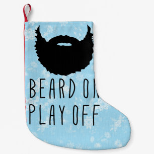 Meia De Natal Pequena Meia engraçada do Natal da barba da eliminatória