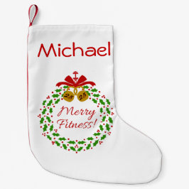 Meia De Natal Pequena Meia feita sob encomenda do Natal da grinalda