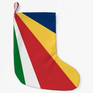 Meia De Natal Pequena Meias de Natal com as Cores das Seicheles