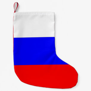 Meia De Natal Pequena Meias de Natal com Bandeira da Rússia