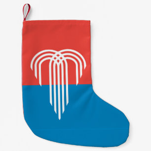 Meia De Natal Pequena Meias de Natal com Bandeira de Kansas City