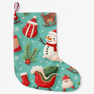 Meia De Natal Pequena Meias de Natal com um novo toque