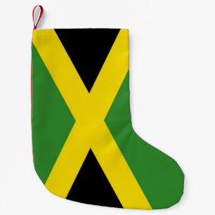 Meia De Natal Pequena Meias do Natal com a bandeira de Jamaica