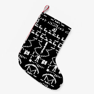 Meia De Natal Pequena Mensagem binária 1974 de Arecibo