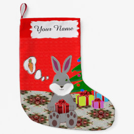 Meia De Natal Pequena Meu presente de Natal