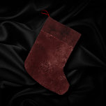 Meia De Natal Pequena Midnight Henna Romance | Red Satinge Damask<br><div class="desc">O rico e sofisticado estiramento dos anos 90 é crescido com este monólogo de satin rosa, luxuoso veludo, e uma ruiva falsa em tom de joia e joias escuras dramáticas e paleta de matiz dusky. Esta textura unisex de abstrato misto unisex dos anos 90 adiciona o pop perfeito de cor...</div>