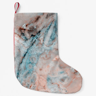 Meia De Natal Pequena Mint Emperador marble onyx