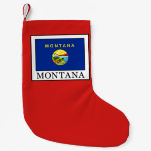 Meia De Natal Pequena Montana