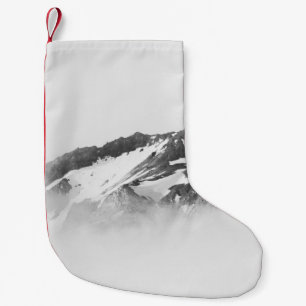 MEIA DE NATAL PEQUENA MONTANHA COBERTA COM NEVE