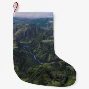 MEIA DE NATAL PEQUENA MONTANHA VERDE
