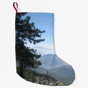 Meia De Natal Pequena Montanha Vista