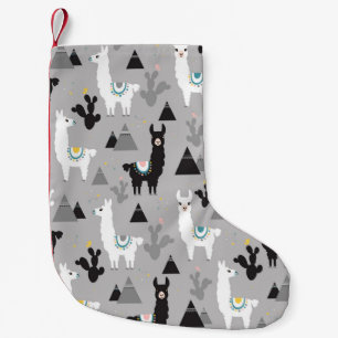 Meia De Natal Pequena Montanhas de lama cactus, padrão perfeito.