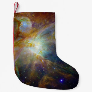 Meia De Natal Pequena NASA do marrom avermelhado da nebulosa de Orion