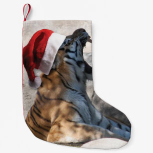 Meia De Natal Pequena Natal Bengal Tiger