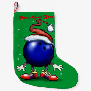Meia De Natal Pequena Natal da boliche