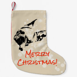 Meia De Natal Pequena Natal dos cães