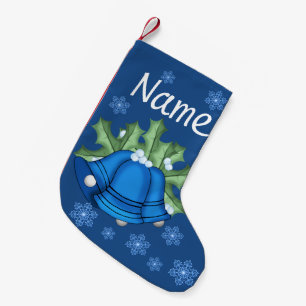 Meia De Natal Pequena Natal estocando Blue Bell Patteray Decor de Féria