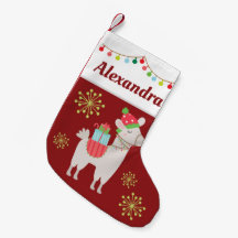 Natal Llama Com Seu Nome