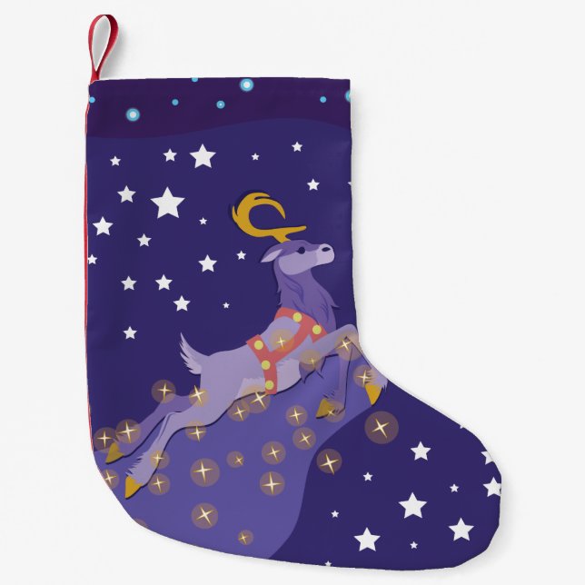 Meia De Natal Pequena Natal mágico (Frente)