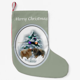 Meia De Natal Pequena Natal Pomerano