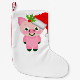 Meia De Natal Pequena natal santa claus