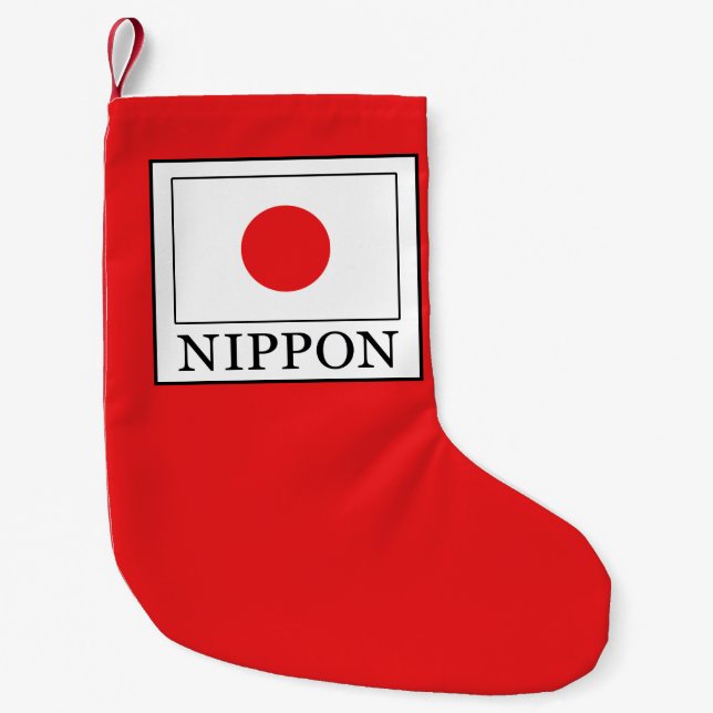 Meia De Natal Pequena Nippon (Frente)