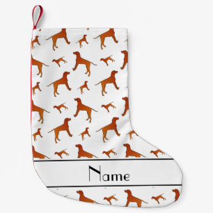 Meia De Natal Pequena Nome personalizado Cães rodeiros rodeios