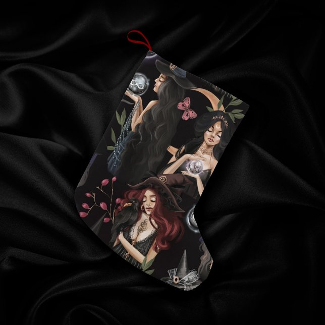 Meia De Natal Pequena Nós somos as filhas das bruxas que você não pode q (Criador carregado)