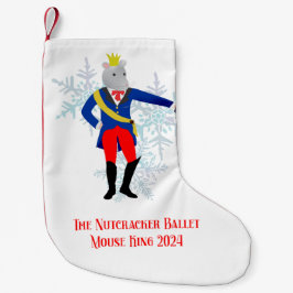 Meia De Natal Pequena Nutcracker Mouse King Christmas Stocks