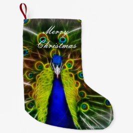 Meia De Natal Pequena O Dreamcatcher de Peacock