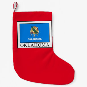 Meia De Natal Pequena Oklahoma