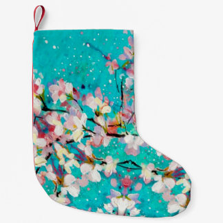 Meia De Natal Pequena Padrão de fundo geométrico Abstrato colorido