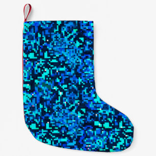 Meia De Natal Pequena Padrão perfeito de Denim. Denim fundo floral. B