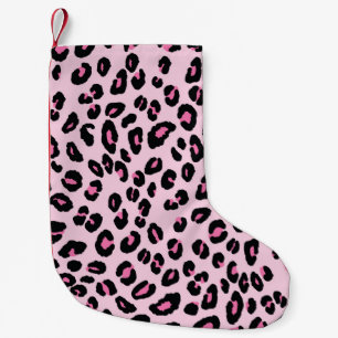Meia De Natal Pequena padrão sem descontinuidades do leopardo abstrato