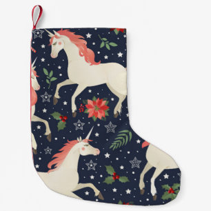 Meia De Natal Pequena Padrão uniforme de aquarela com fatia madura de l