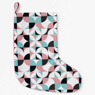 Meia De Natal Pequena Padrão uniforme mínimo de geometria