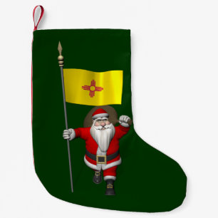 Meia De Natal Pequena Papai Noel, Alferes Do Novo México