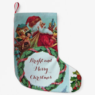 MEIA DE NATAL PEQUENA PAPAIS NOEIS ENGRAÇADOS HUMOROSOS XMAS CROWN