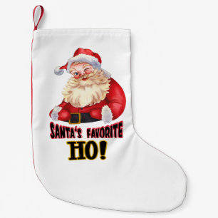 Meia De Natal Pequena Papais noeis Favoritos Ho