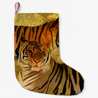 Meia De Natal Pequena Parada de Natal dos Tigers