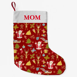 Meia De Natal Pequena Parada de Natal - Parada Personalizada