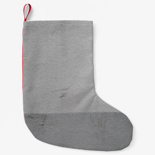 Meia De Natal Pequena Parede pintada branca