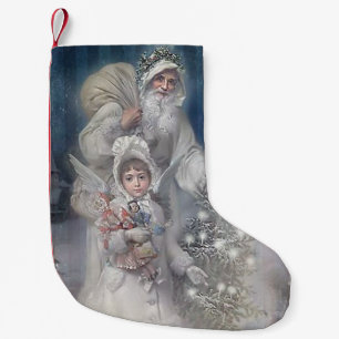 Meia De Natal Pequena Paz na Terra