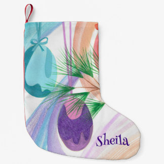 Meia De Natal Pequena Personalized Christmas Ornaments Stocking