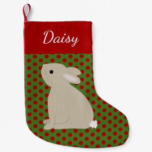 Meia De Natal Pequena Pet Rabbit Personalizado Natal
